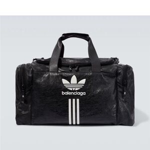 ADIDAS X BALENCIAGA LEATHER DUFFLE BAG